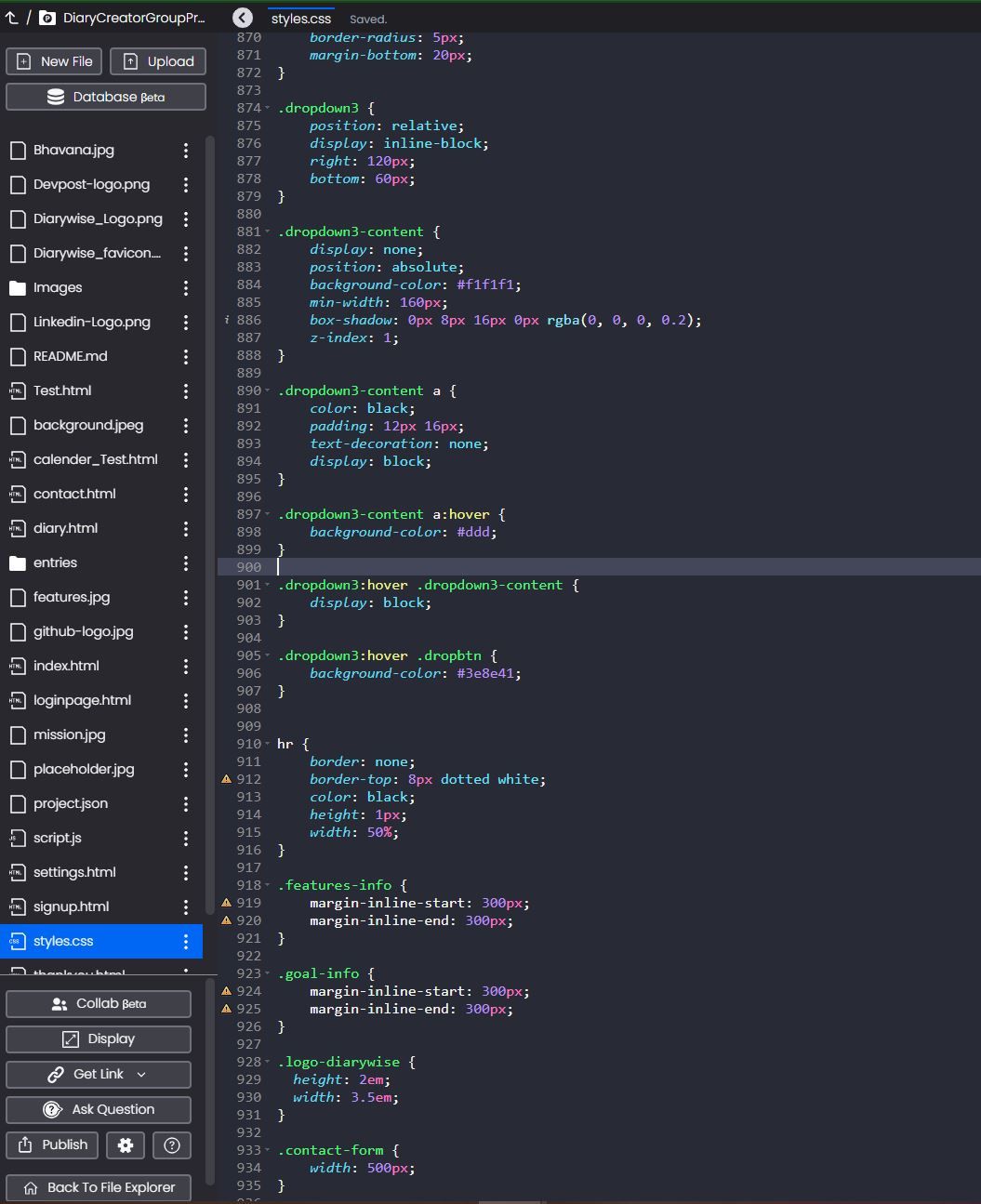 Challenges and everything I achieved by working more on Diarywise