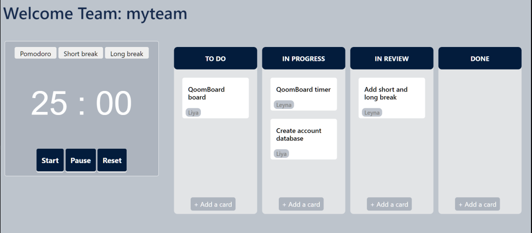 The Creation of Qoomboard